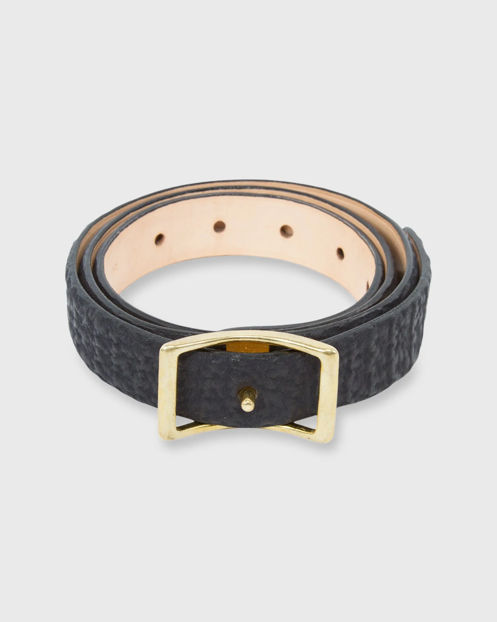 1" Conroy Belt in Black Sharkskin