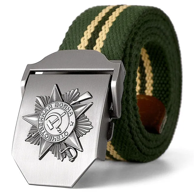 3D Great Soviet Patriotic War Memorial Canvas Belt