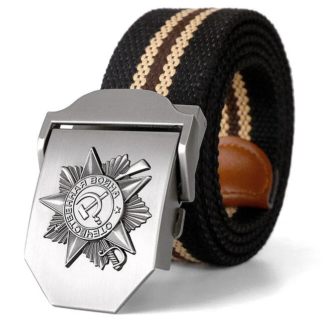 3D Great Soviet Patriotic War Memorial Canvas Belt