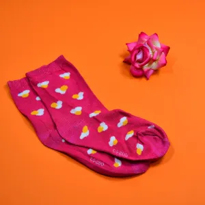 7384 1PAIR SOCKS PRINTED TRENDY MULTIPLE DESIGNER SOCKS