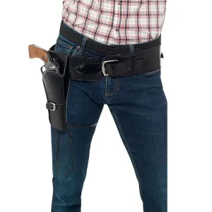 Adult Faux Leather Single Holster Belt