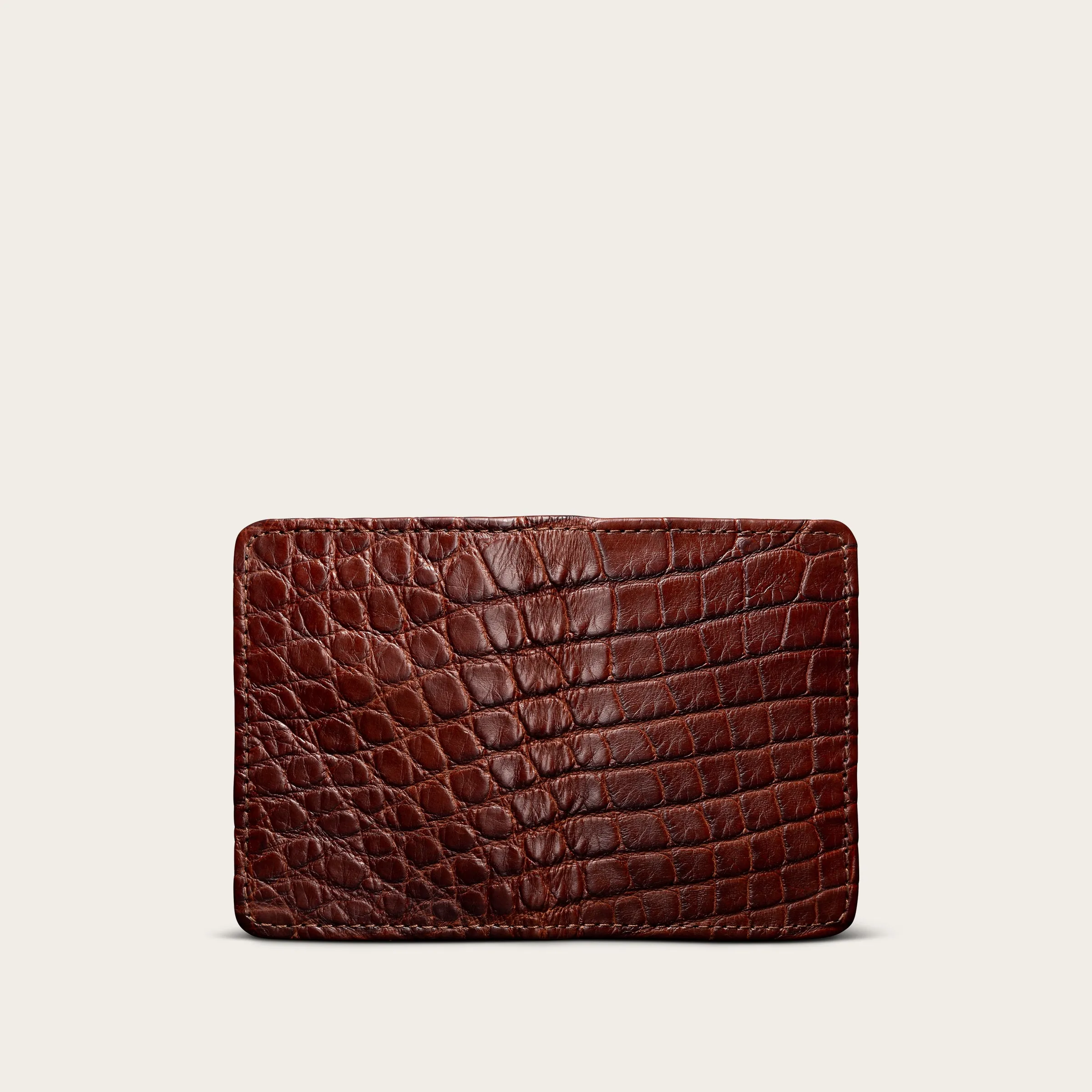 Alligator Bifold Card Case