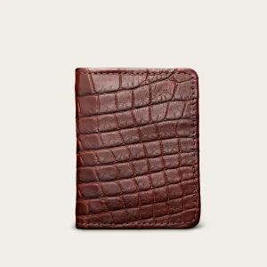 Alligator Bifold Card Case