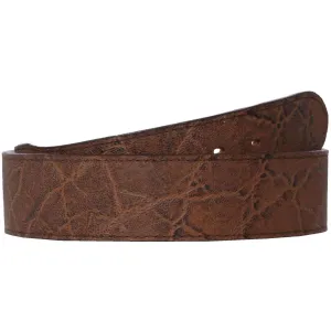 B766 - Peat Vintage Elephant Print Belt