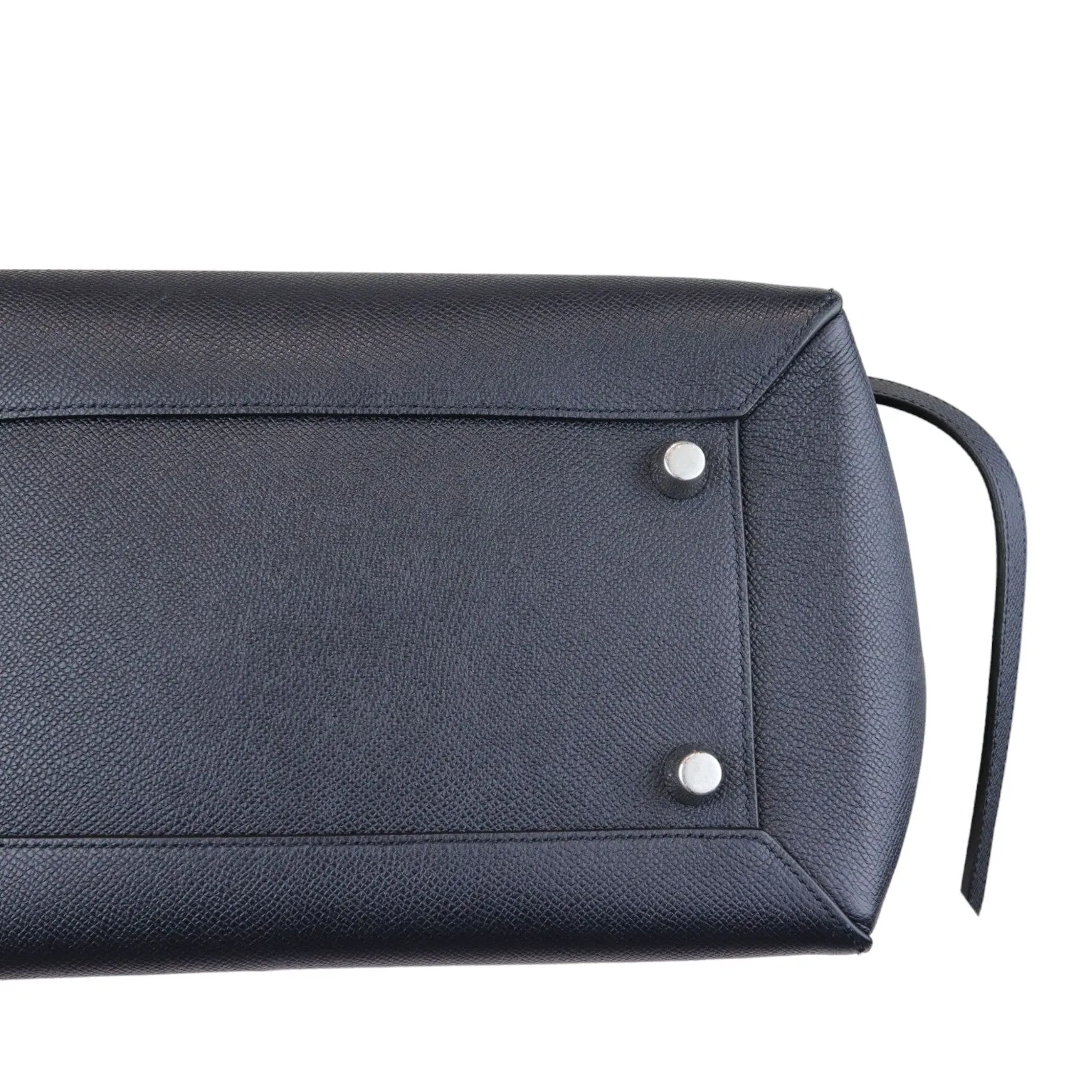 Belt Bag Micro Grained Calfskin Navy Blue SHW