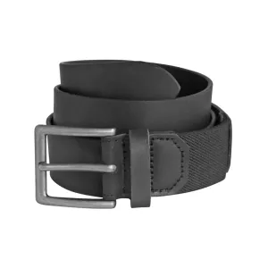 Bison Designs Box Canyon™ Comfort Belt Black Silver Buckle 38mm (Men's)