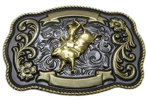 Brigalow belt Buckle Bull Rider