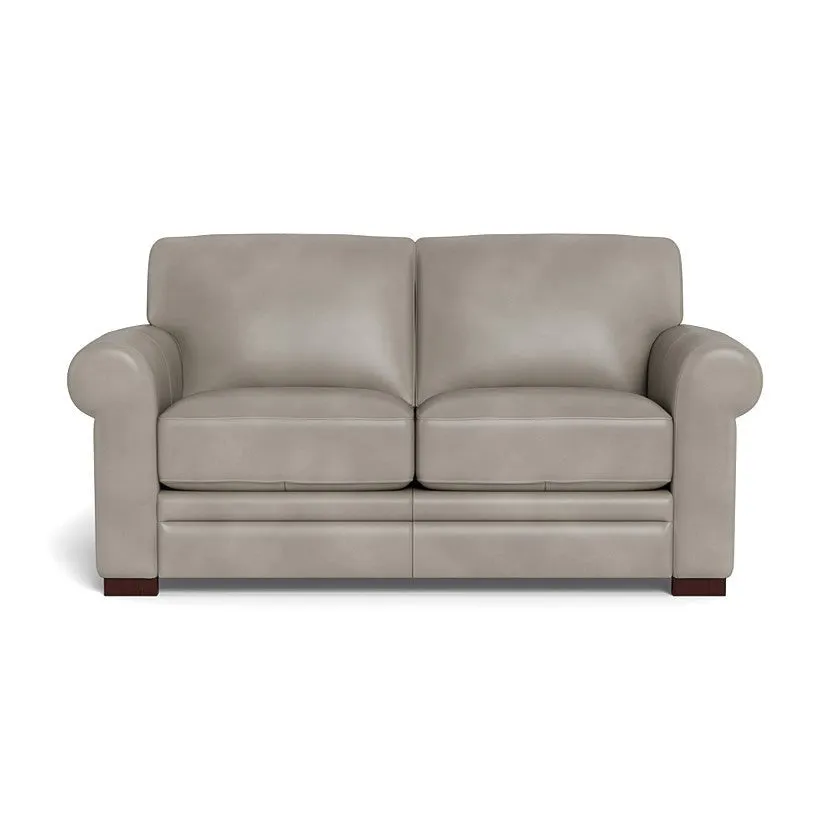 Brooks Leather Loveseat