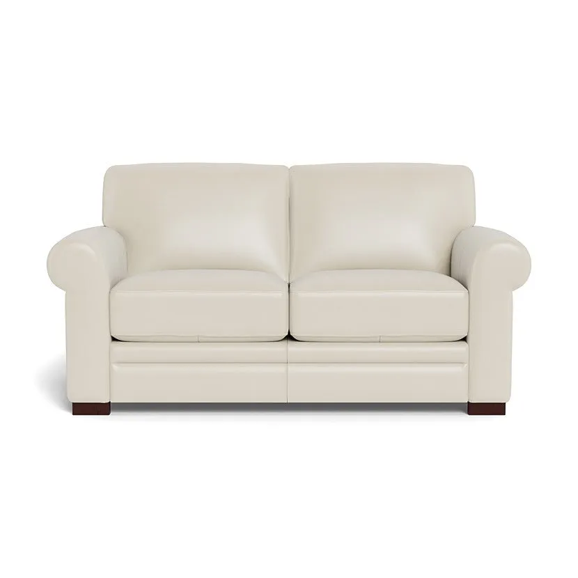 Brooks Leather Loveseat