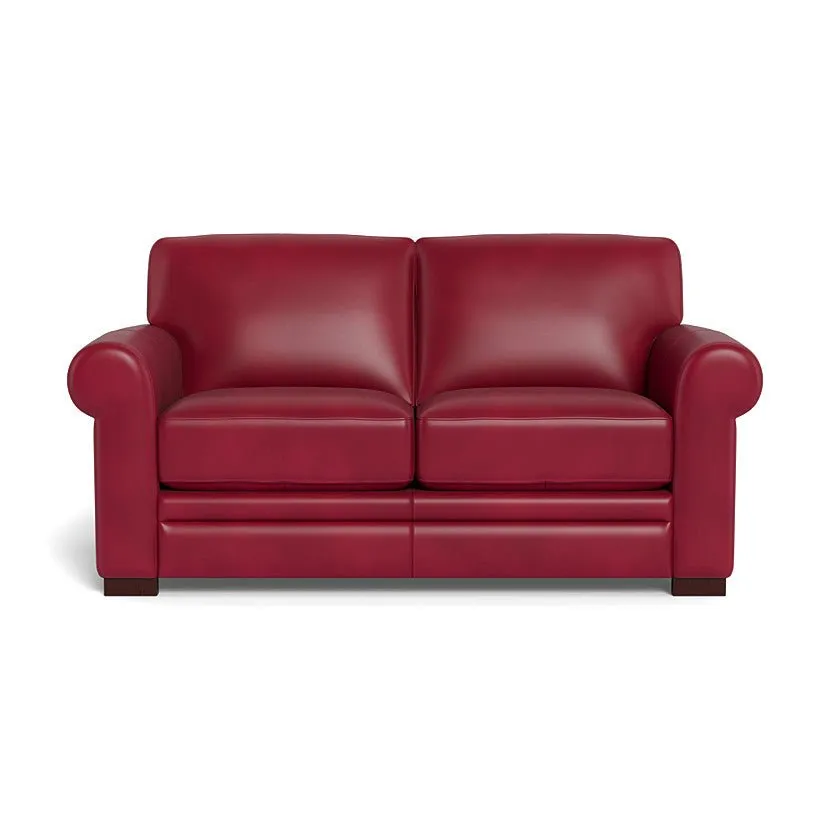 Brooks Leather Loveseat