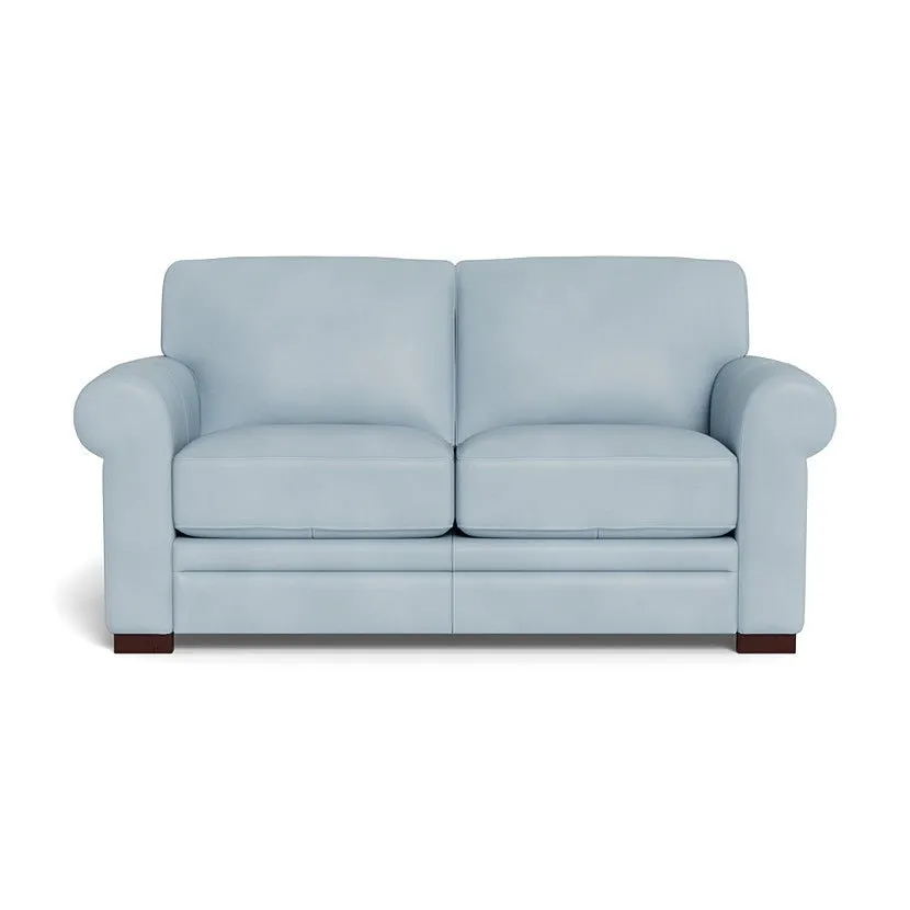 Brooks Leather Loveseat