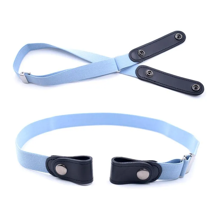 Buckle Free Elastic Belts Women Men Invisible Belt for Jeans No Bulge No Hassle