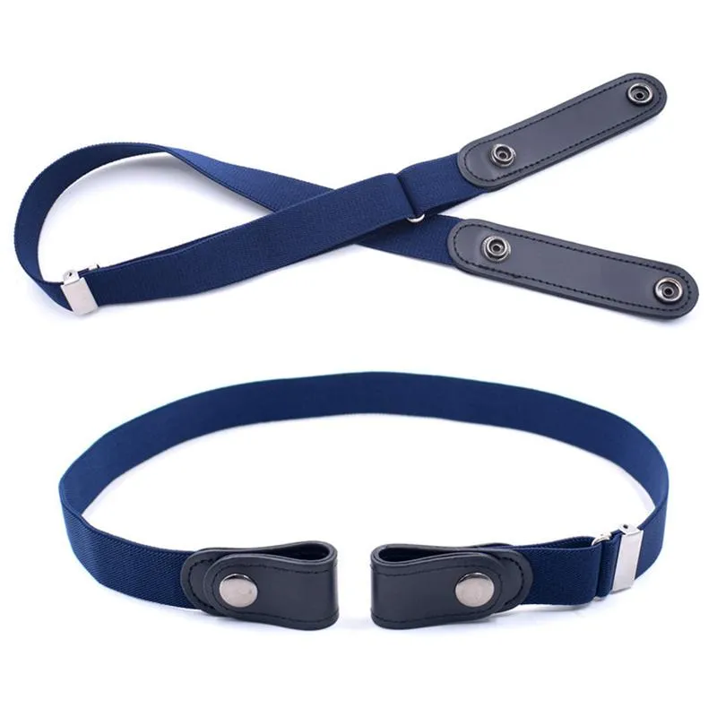 Buckle Free Elastic Belts Women Men Invisible Belt for Jeans No Bulge No Hassle