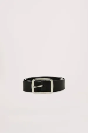 Classic Leather Belt Black