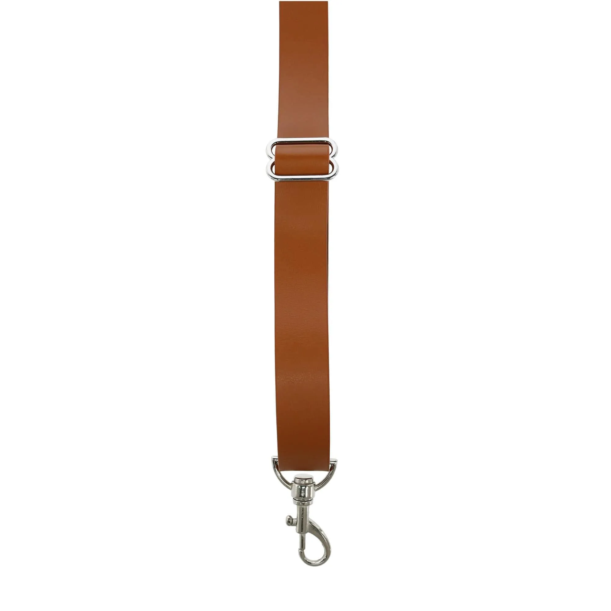 CTM® Men's Big & Tall Smooth Coated Leather Suspenders with Metal Swivel Hook End