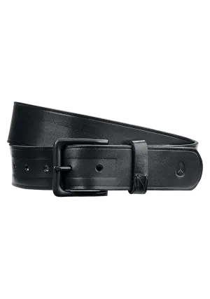 DNA Leather Belt - Black