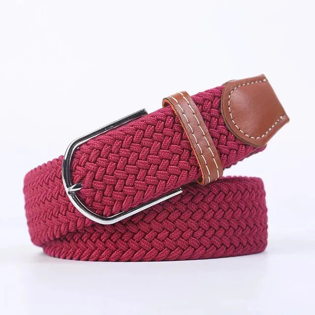 Elastic Fabric Casual Belt