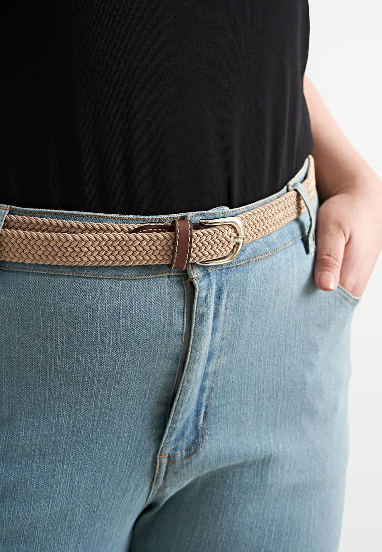 Ellen Elastic Hole-less Woven Belt