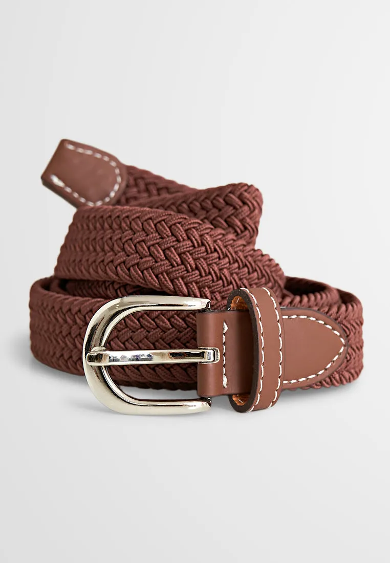 Ellen Elastic Hole-less Woven Belt