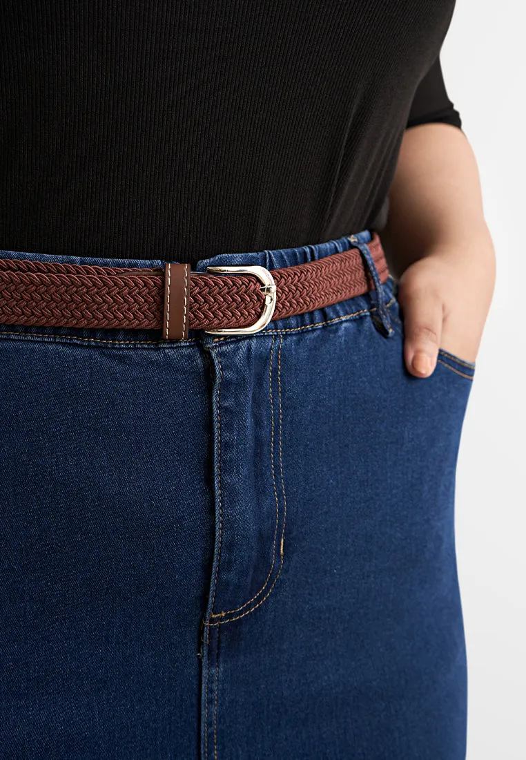 Ellen Elastic Hole-less Woven Belt