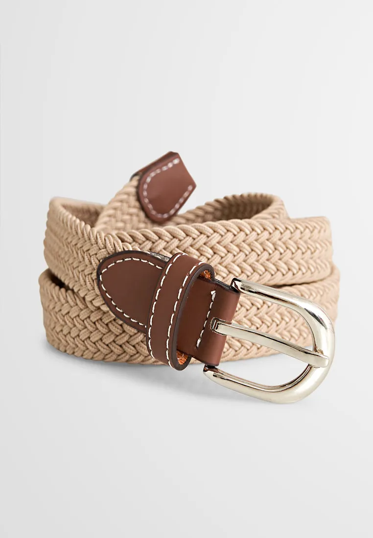 Ellen Elastic Hole-less Woven Belt