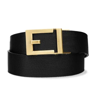 EXPRESS BRASS BUCKLE | CLASSIC NYLON WEB BELT 1.37"