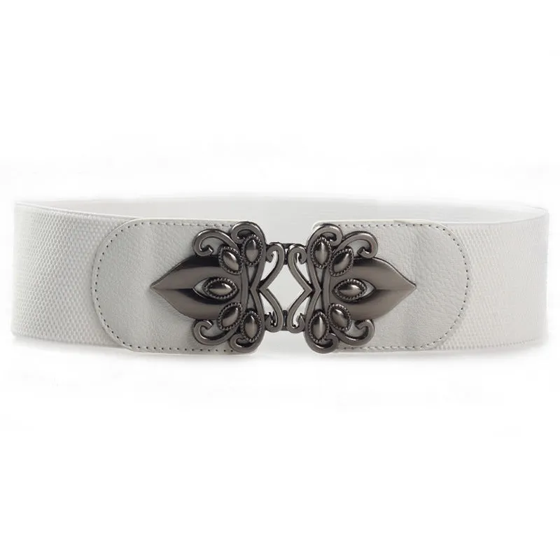 Fashionable Women's Wide Waist Seal Elastic Elastic Belt All-Match Women's Wide Belt Decoration