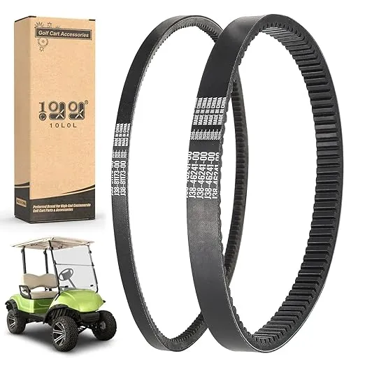 Golf Cart Drive Belt & Starter Generator Belt for Yamaha G2-G29 2007-2014 - 10L0L