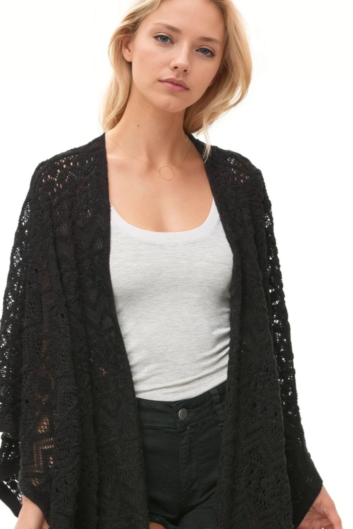 Joplin Novelty Knit Kimono