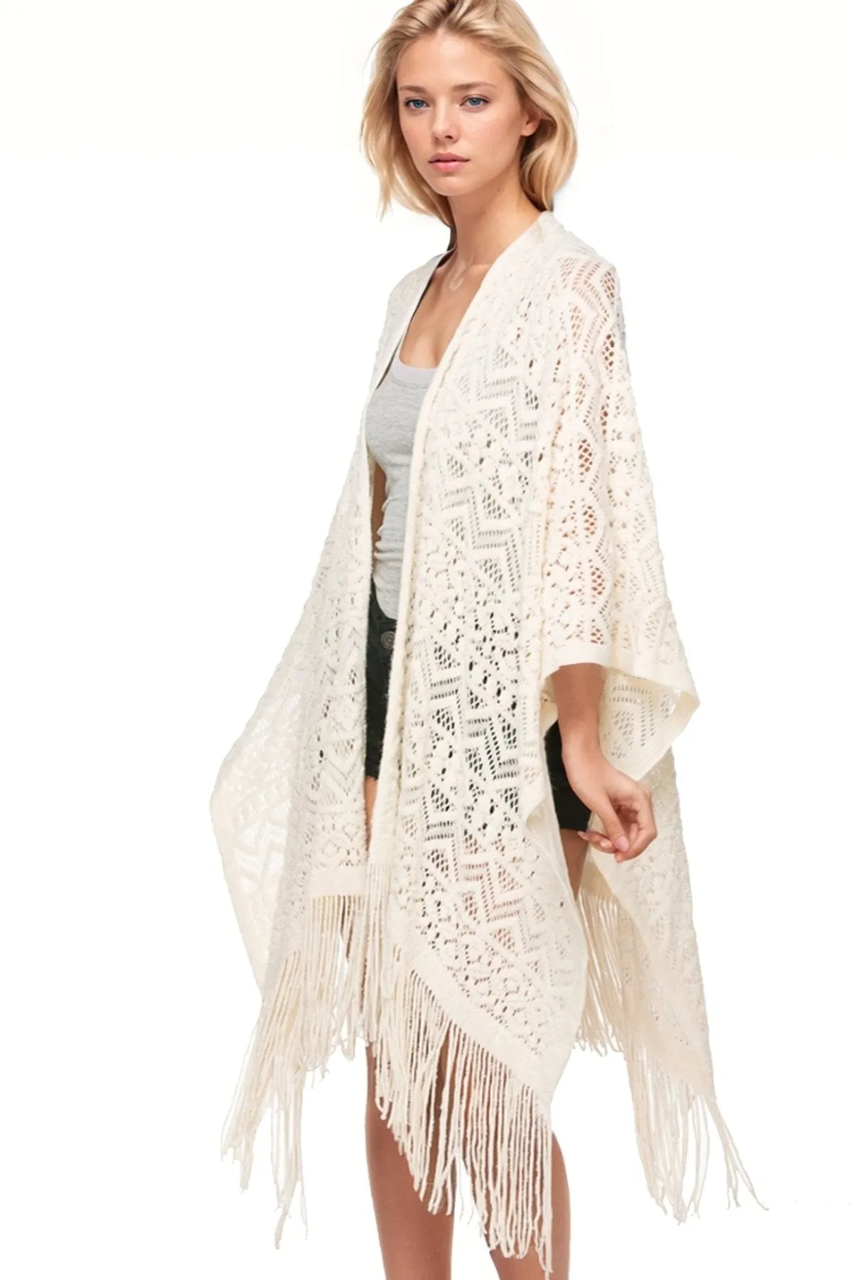 Joplin Novelty Knit Kimono