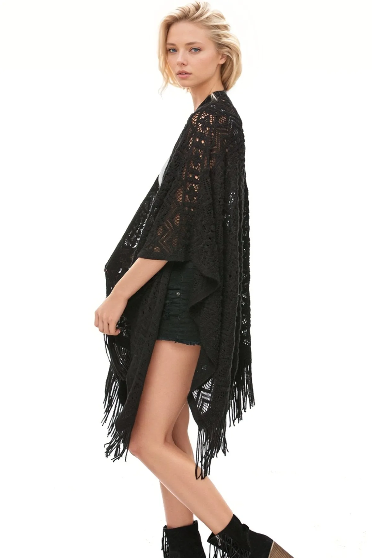 Joplin Novelty Knit Kimono