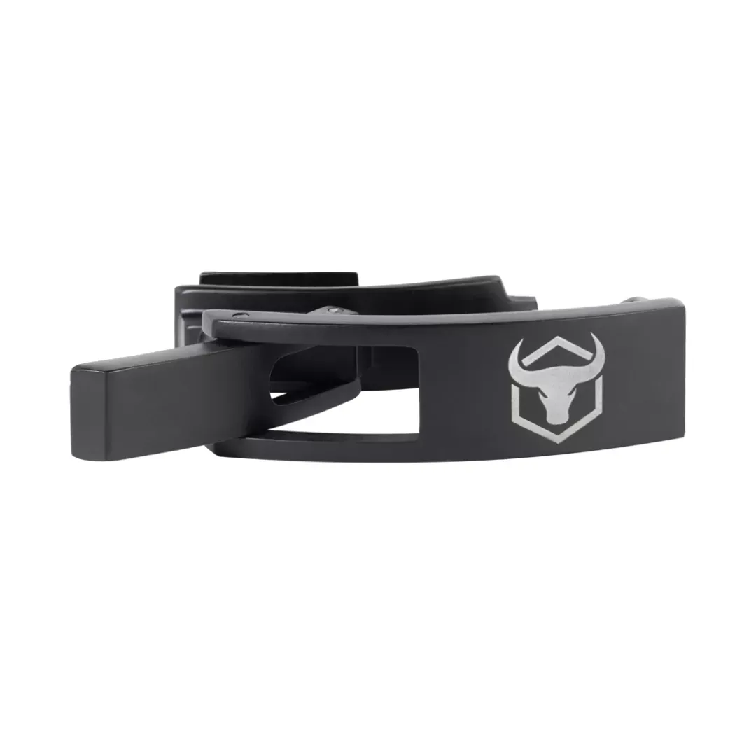 Lever Buckle - Black Chromed