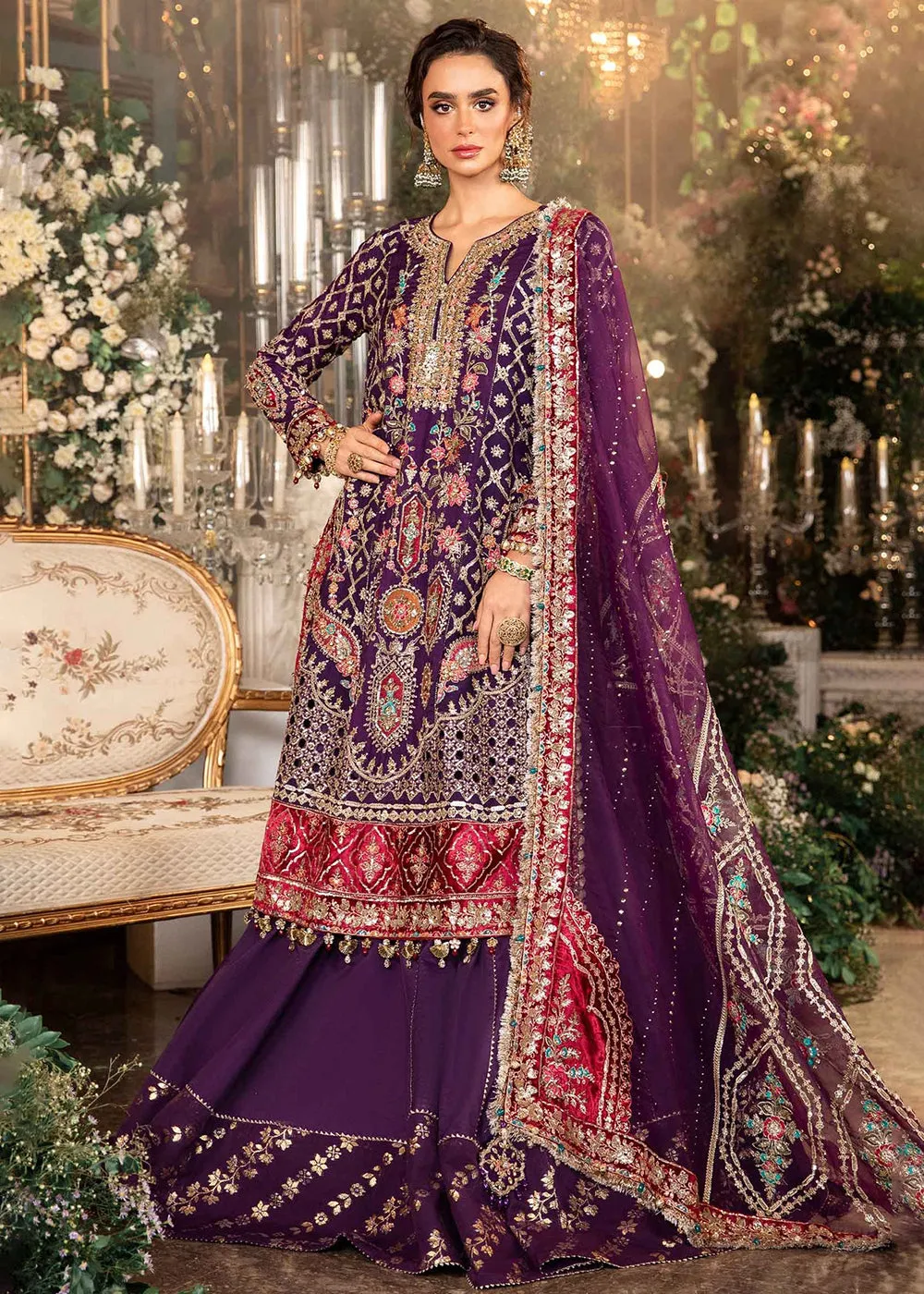 Mbroidered Wedding Formals Edit '24 by Maria B | BD-2903