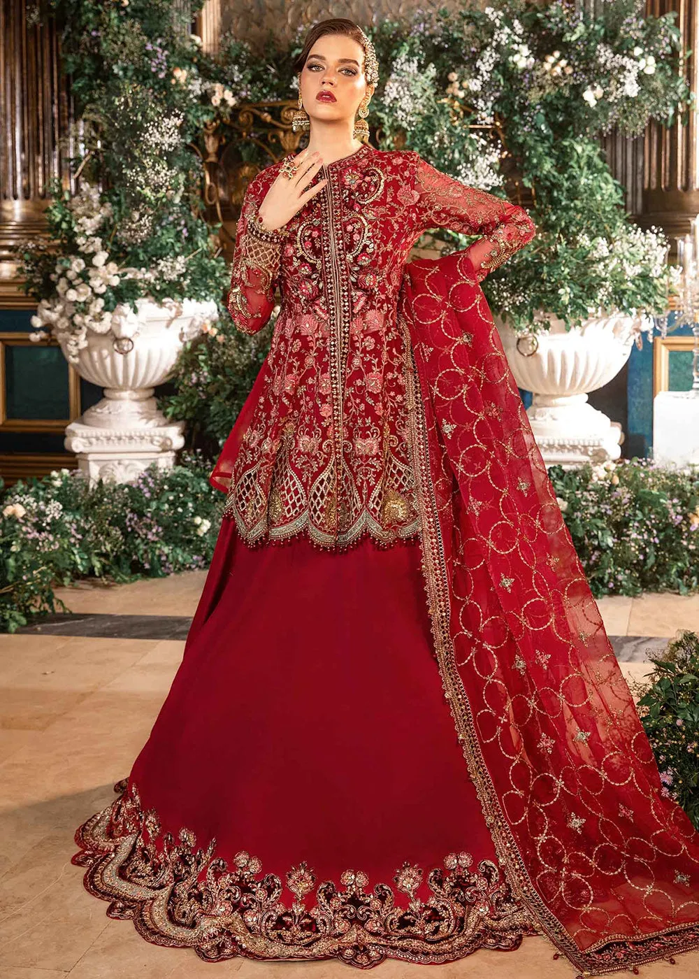 Mbroidered Wedding Formals Edit '24 by Maria B | BD-2908