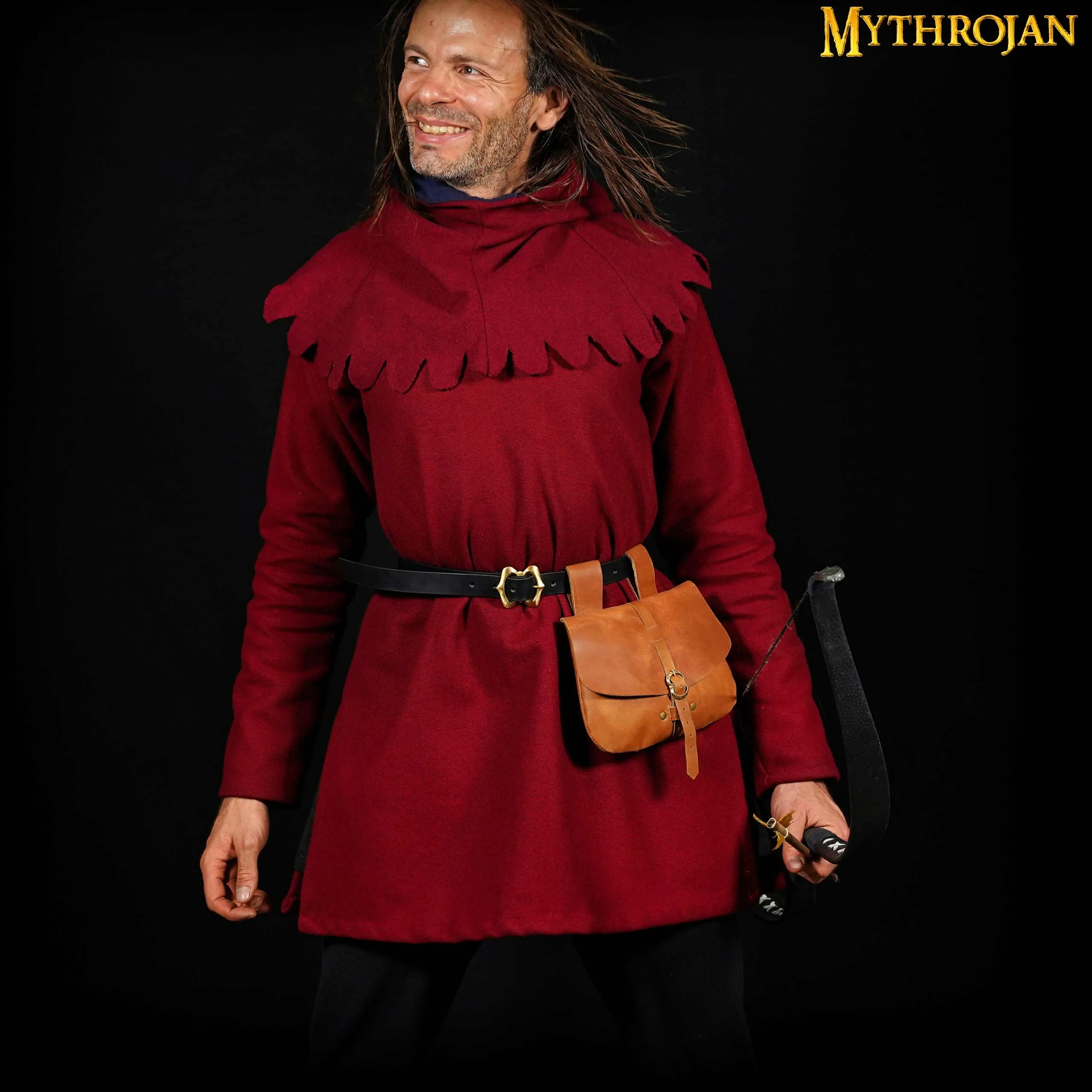 Medieval Leather Bag - Brown