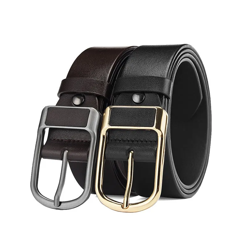 Men's Pin Buckle Belt Men's Korean-Style Casual All-Match Retro Men's Jeans Belt