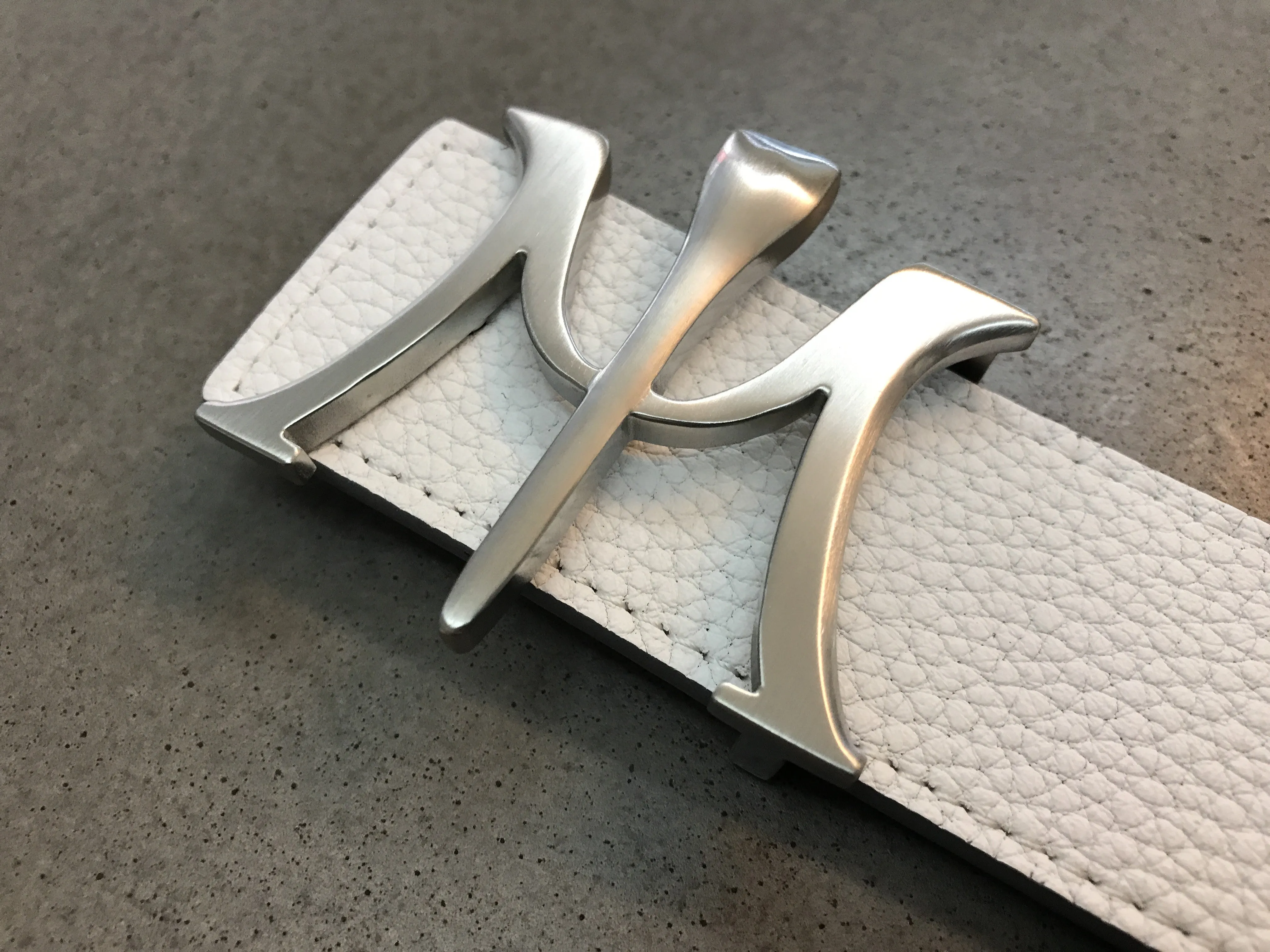 Miura Golf Belt Leather Reversible