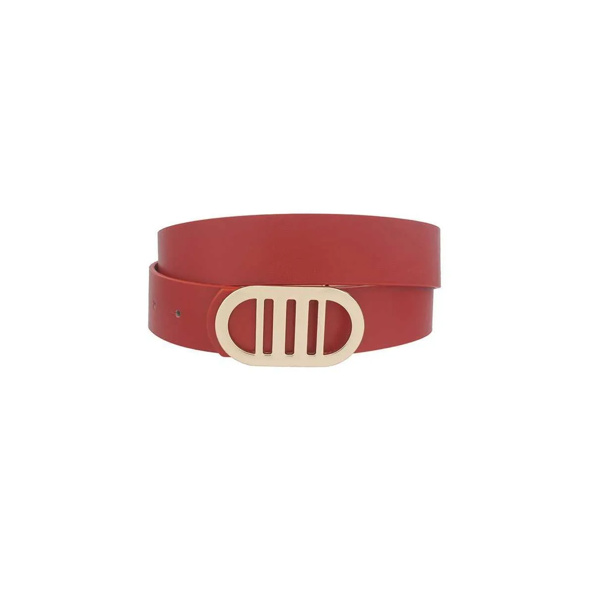 Modern Gridded Oval Standard Belt