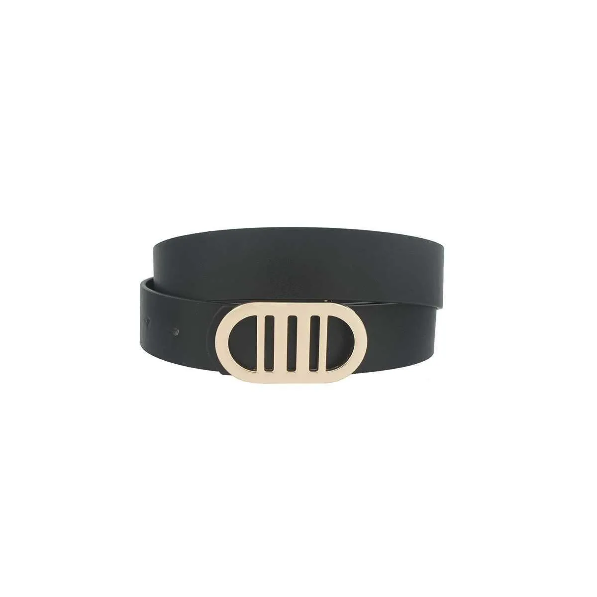 Modern Gridded Oval Standard Belt