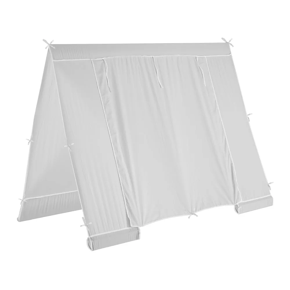 Replacement Fabric Tent for Tent bed - Gray - (For beds purchased before June 2024)