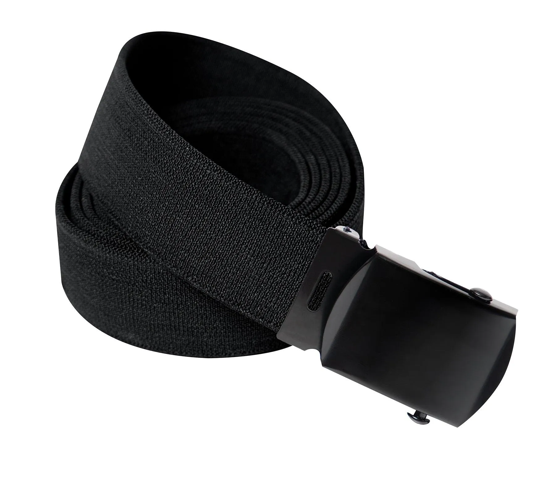 Rothco Elastic Stretch Web Belt - 54 Inches Long | Black