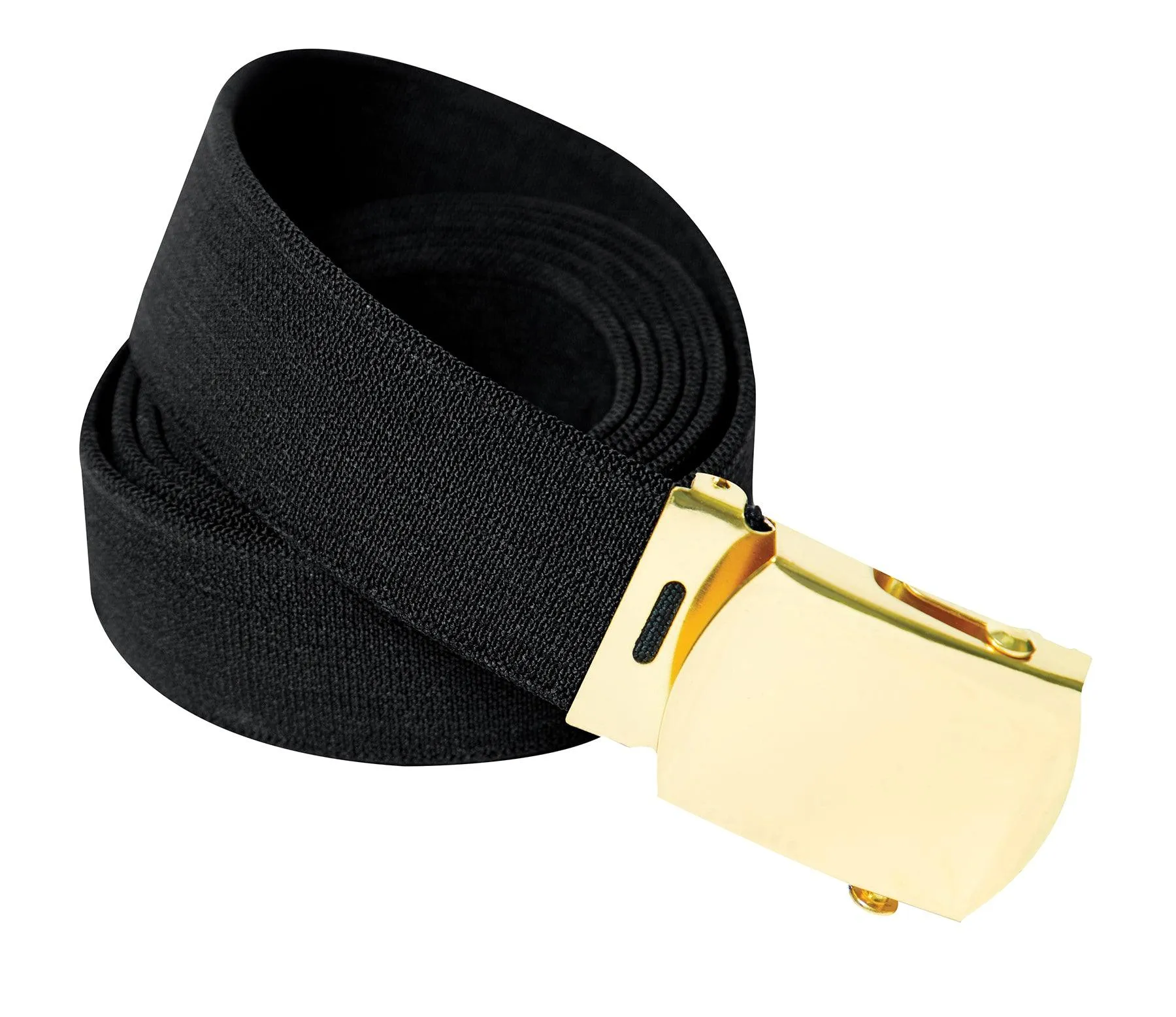 Rothco Elastic Stretch Web Belt - 54 Inches Long | Black